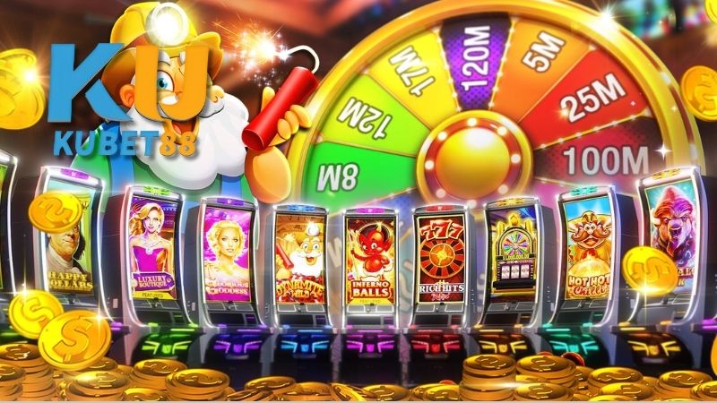 Các loại trò chơi slots game Ku88